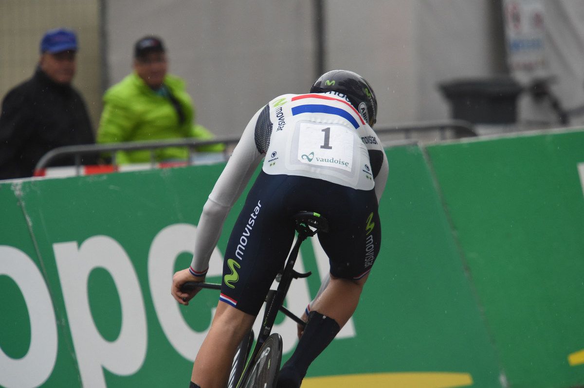 Alex Dowsett (Movistar) concering