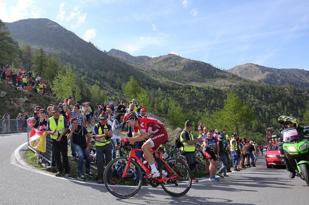 Rein Taaram&auml;e riding to the stage 20 win