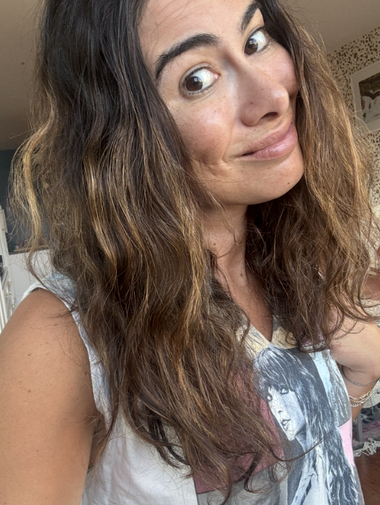 zoe weiner before and after getting non toxic keratin