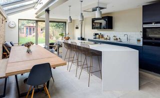 A side-return extension is the ideal way to increase space and light in a terraced house