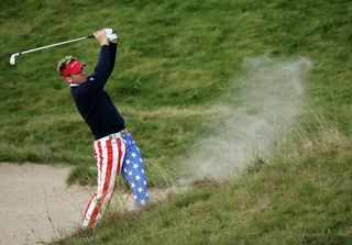 Ian Poulter switched the Union Jack for the Stars and Stripes in 2004