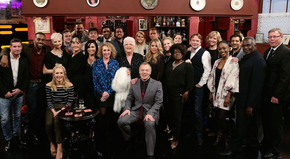 Original cast members reunite for Graham Norton's EastEnders special ...