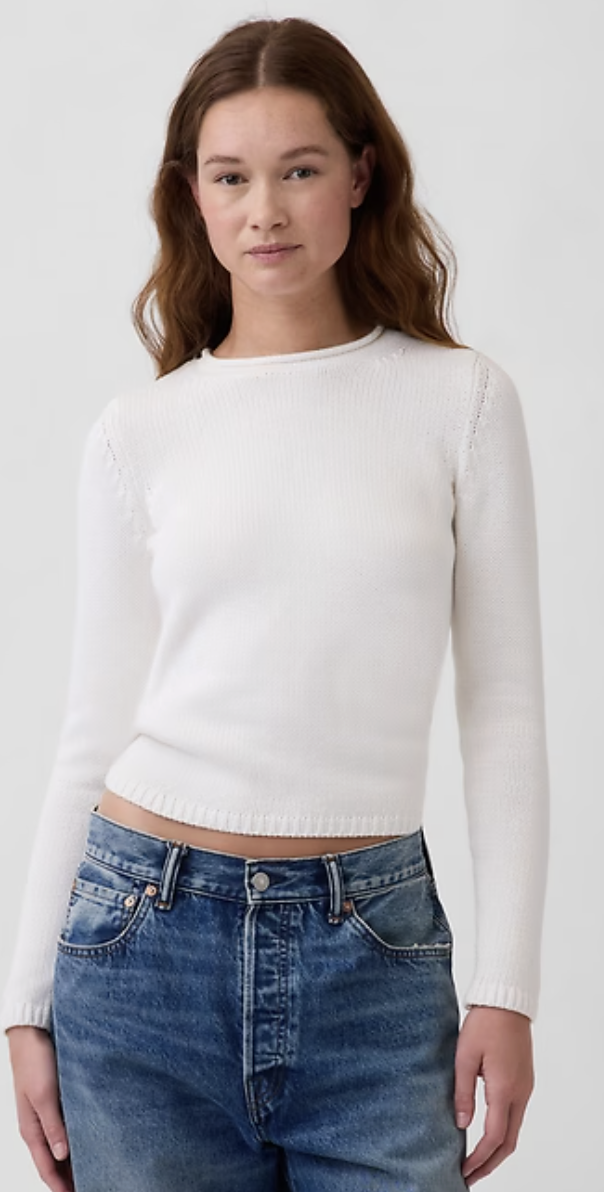 Gap, 100% Cotton Rollneck Sweater
