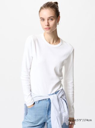 Soft Ribbed T-Shirt (long Sleeve)