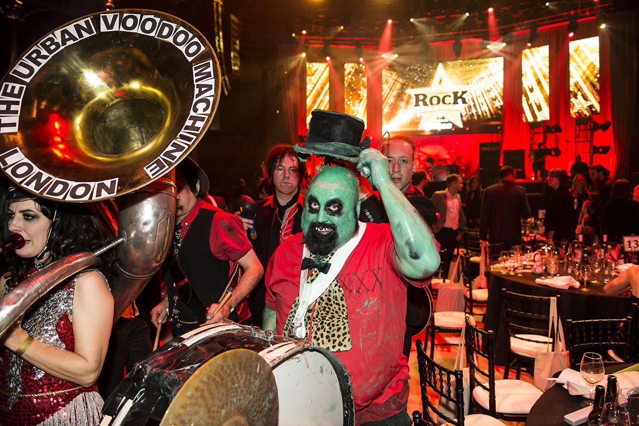 The Urban Voodoo Machine get the party started...