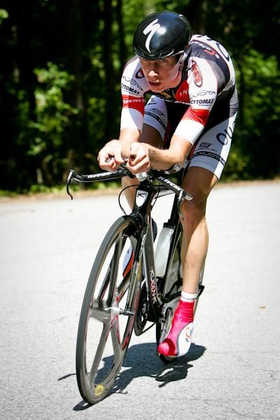 Chris Baldwin (OUCH-MAXXIS) will be looking for good placing on the climb tomorrow.