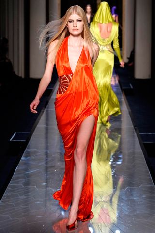 Atelier Versace's Spring Summer 2014 show at Paris Haute Couture Fashion Week