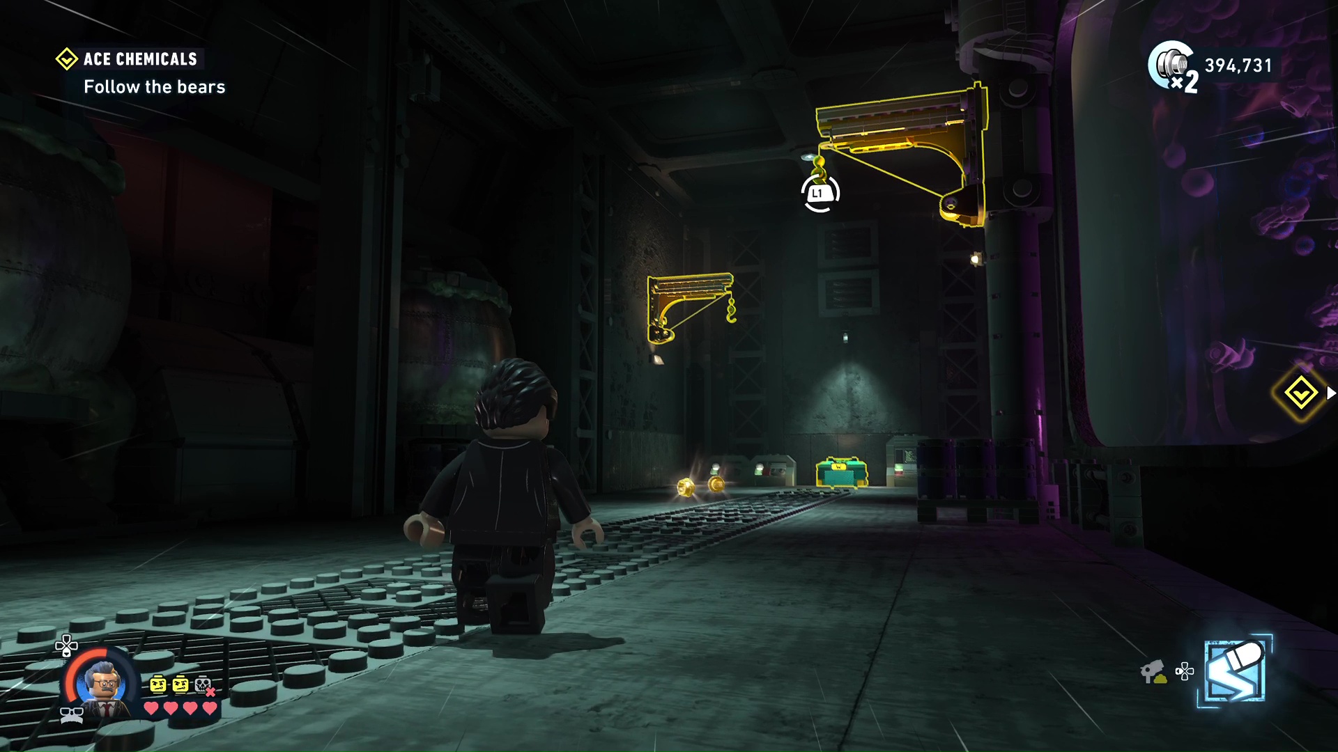 Ace Chemicals collectibles in Lego Batman Legacy of the Dark Knight