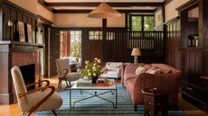 Heidi Callier interior design, cozy living room