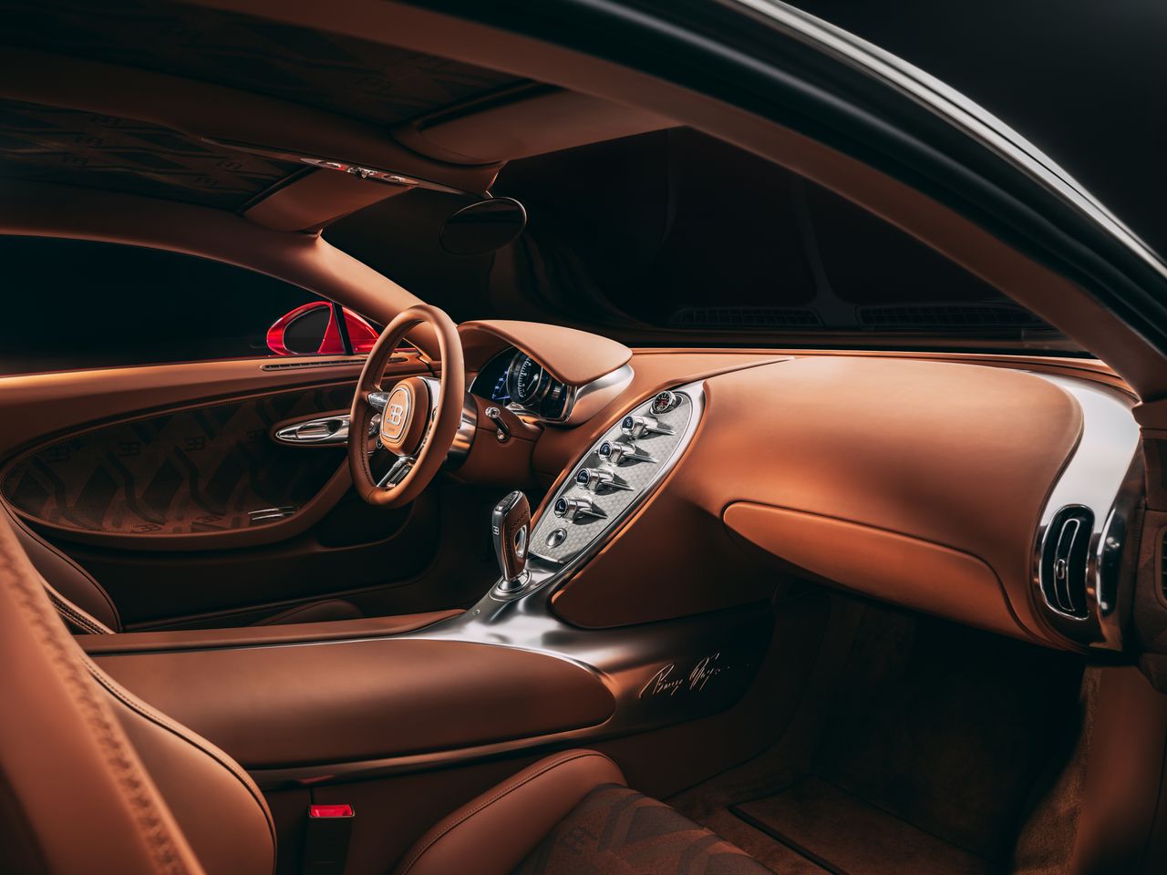 The Bugatti FKP Hommage, looking fabulous. Like a Veyron, but nicer
