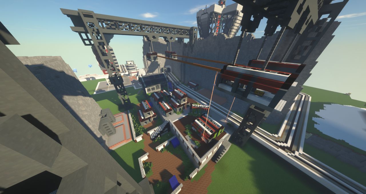Apex Legends recreated in Minecraft