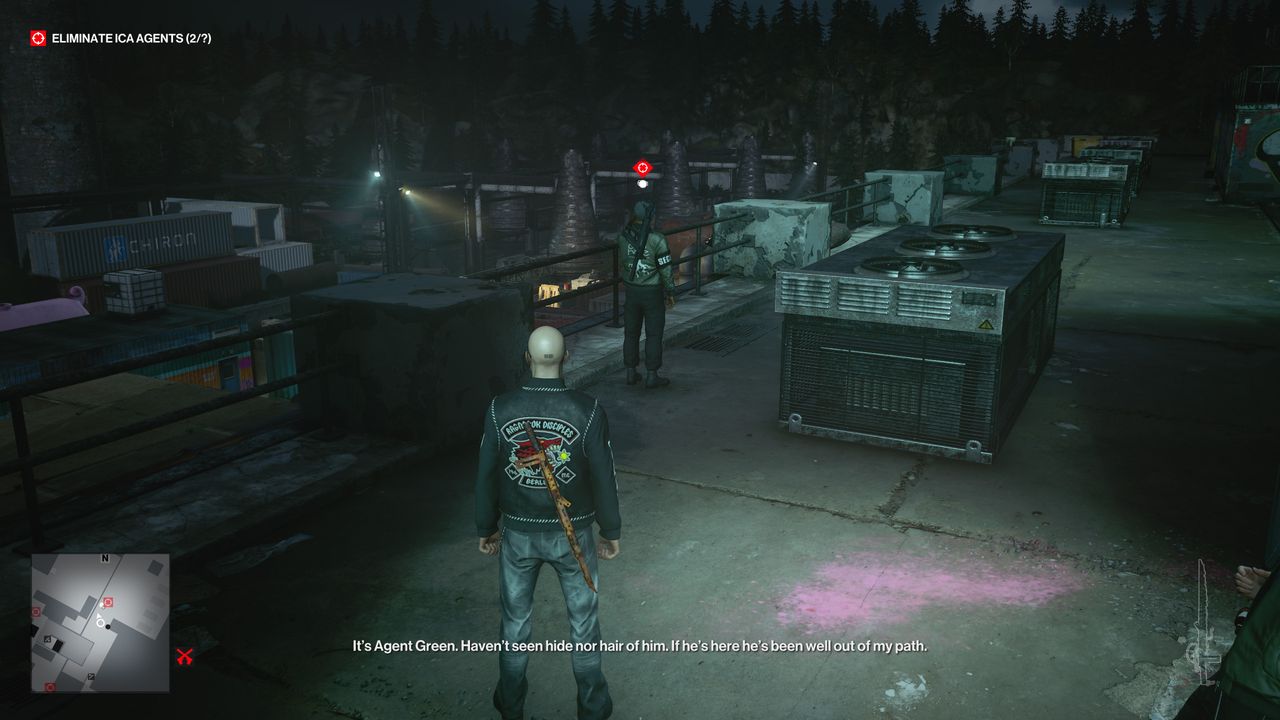 hitman 3 berlin agent location - green