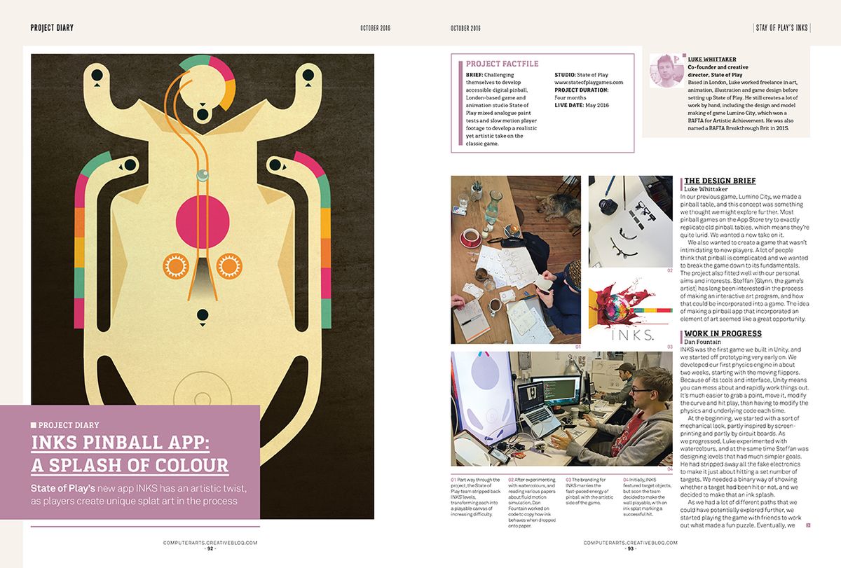 State of Play's new app lets pinball players create unique splat art