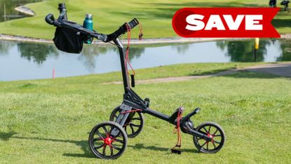 The BagBoy Nitron Golf Push Cart