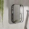 MADE Stria Wall Mirror with Shelves
