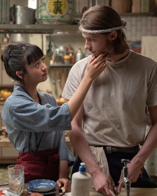 Pálmi Kormákur and Kōki starring in the film Touch.