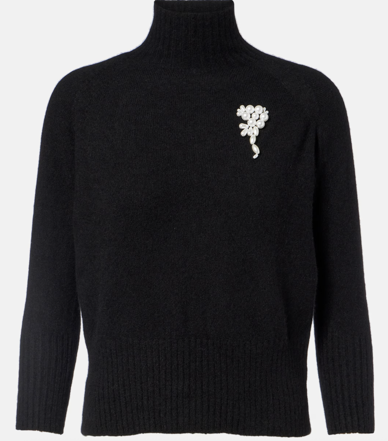 Simone Rocha, Embellished Cashmere Turtleneck Sweater