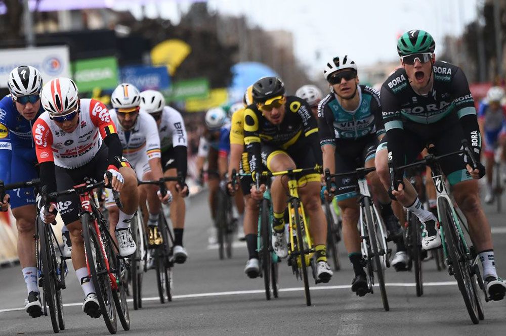 Sam Bennett (Bora-Hansgrohe) wins in Paris-Nice on stage 3