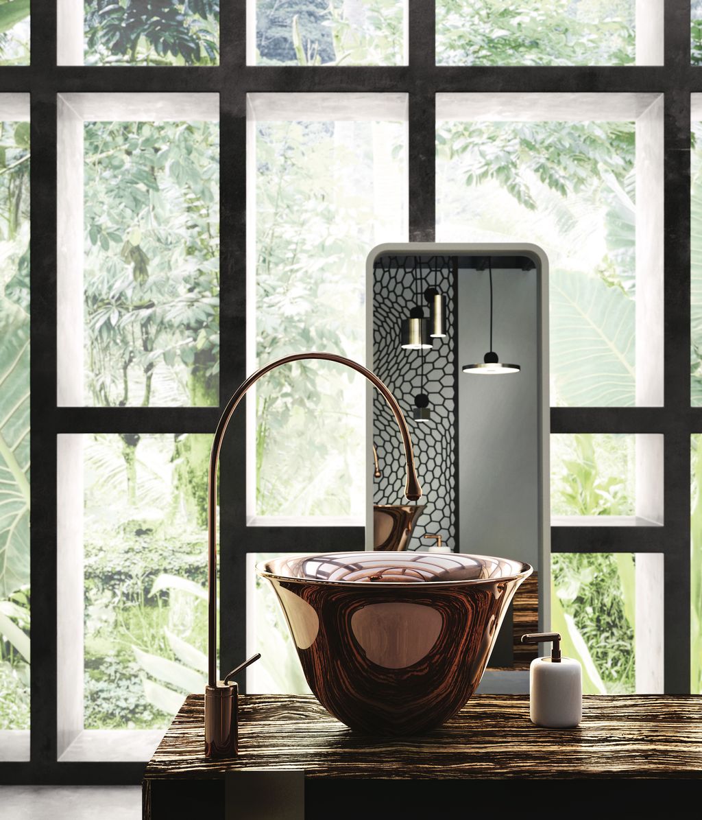 The biggest bathroom tap trends for 2021 from matt black to glam gold