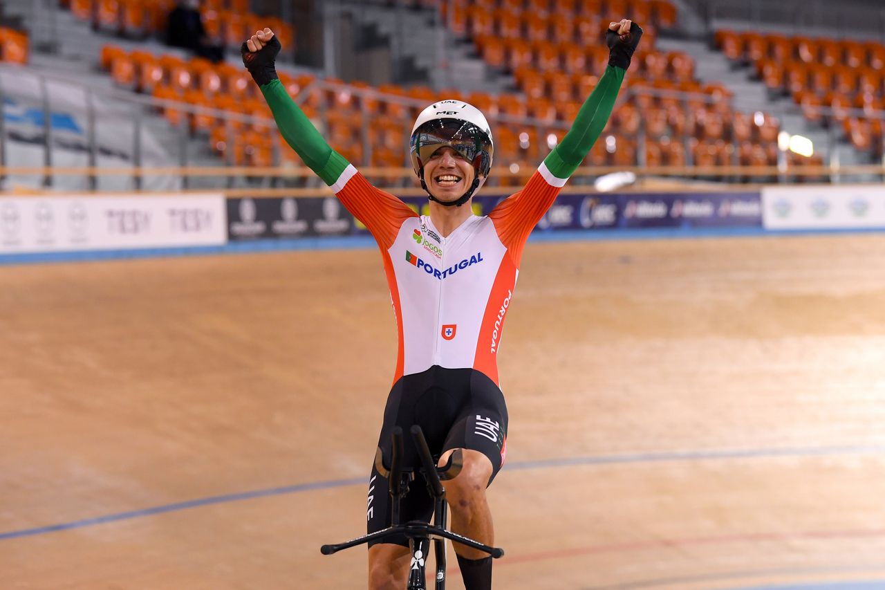 2020 UEC Track European Championships Plovdiv 4th Day 14112020 Individual Pursuit Ivo Oliveira Portugal photo Dario BelingheriBettiniPhoto2020