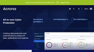 Screenshot of Acronis Cyber Protect Home Office
