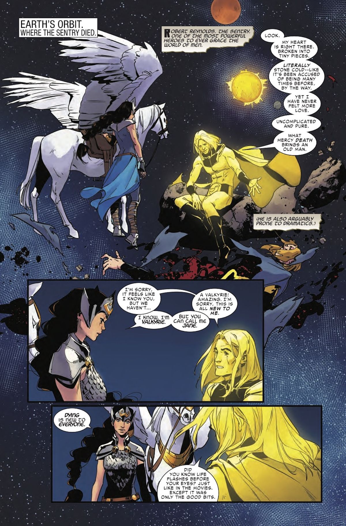 Page from King in Black: Return of the Valkyries #1