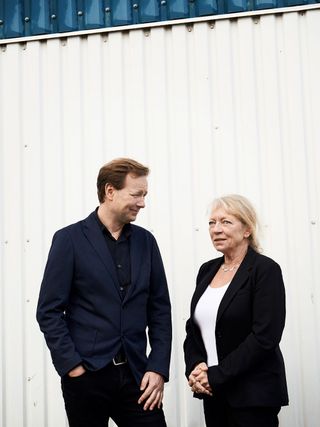 Portrait of Henrik Marstrand and Dennie Ditzel