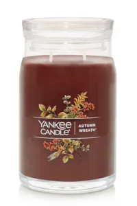 12. Autumn Wreath Signature Large Yankee Candle: