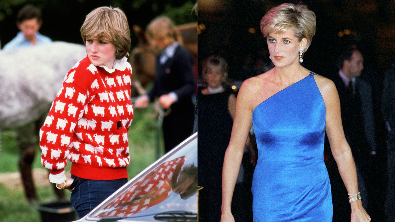 Princess Diana fashion evolution