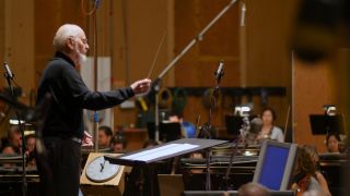 Composer John Williams in action in "Music by John Williams"