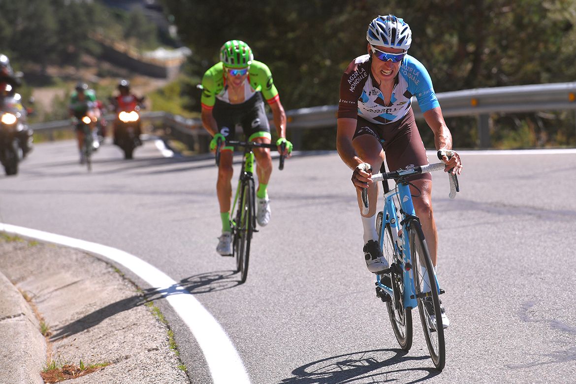Alexandre Geniez and Davide Villella at the Vuelta a Espa&ntilde;a