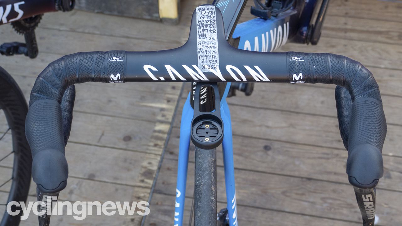 Podium bikes at the women's Omloop Het Nieuwsblad