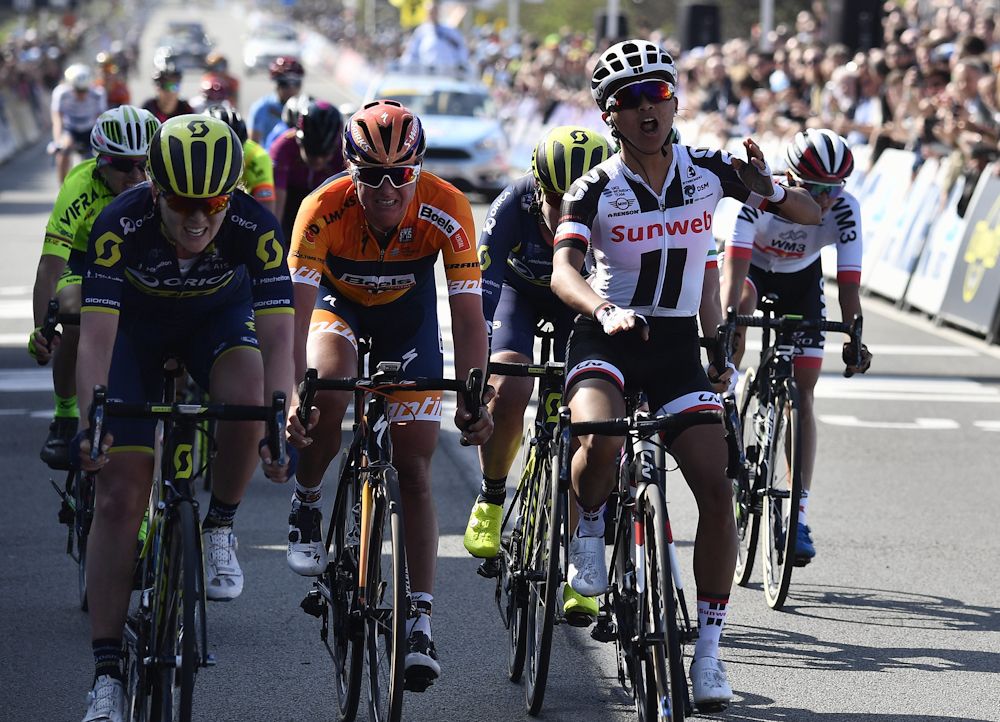 Coryn Rivera win's the 2017 Tour of Flanders