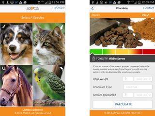 ASPCA Animal Poison Control Center (Android, iOS: Free)