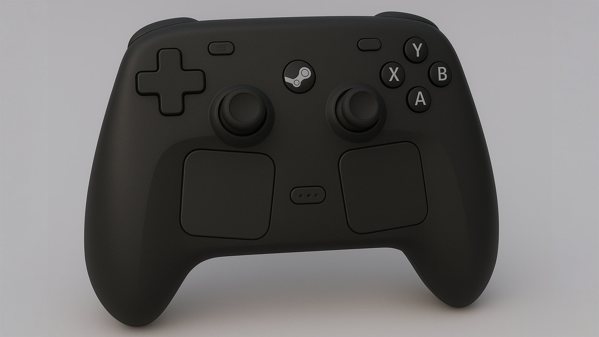Steam Controller (AI mock-up of potential 2025 model)