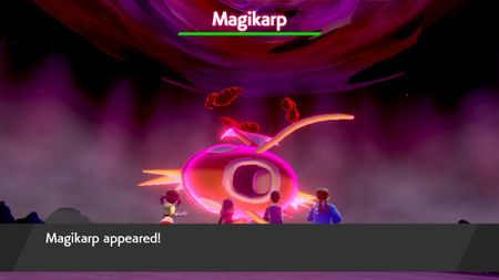 Pokemon Sword and Shield April Fools Day Magikarp raid