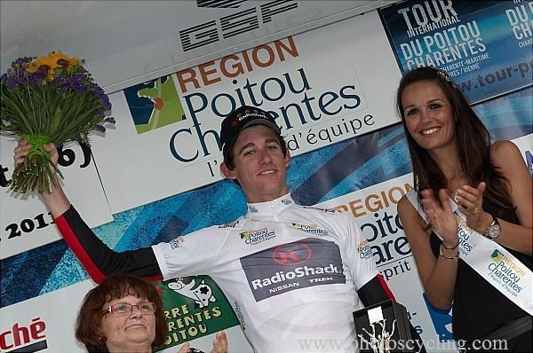 Sergent also took the white jersey