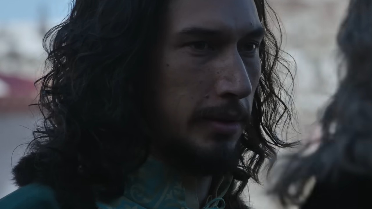Adam Driver as a knight in The Last Duel