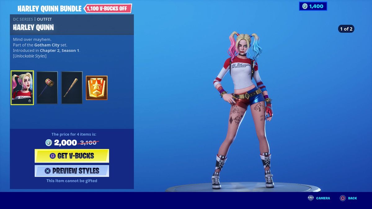 Fortnite Harley Quinn challenges How to unlock the Always Fantabulous style for the Birds of