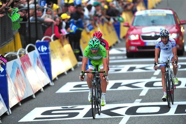 Peter Sagan (Liquigas) retained his green jersey with ease