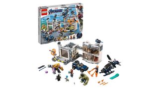 LEGO Marvel Avengers Compound Battle set, one of w&h's picks for Christmas gifts for kids