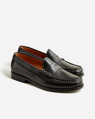 Camden Black Loafers in Leather