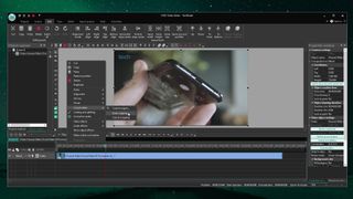 Skærmbillede fra redigeringsprogrammet VSDC Free Video Editor