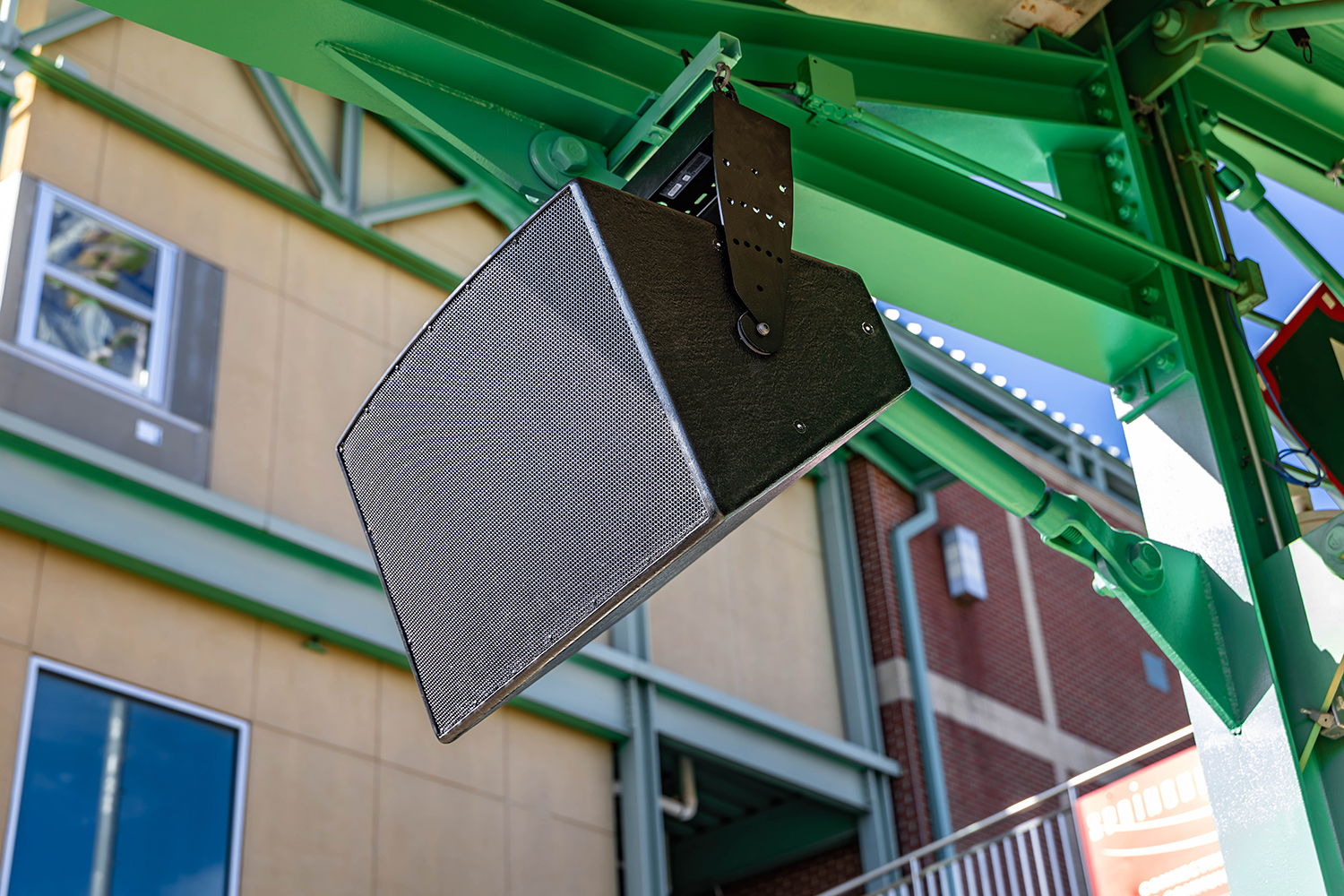 Hammons Field, home of the Springfield Cardinals, having EAW loudspeakers installed.