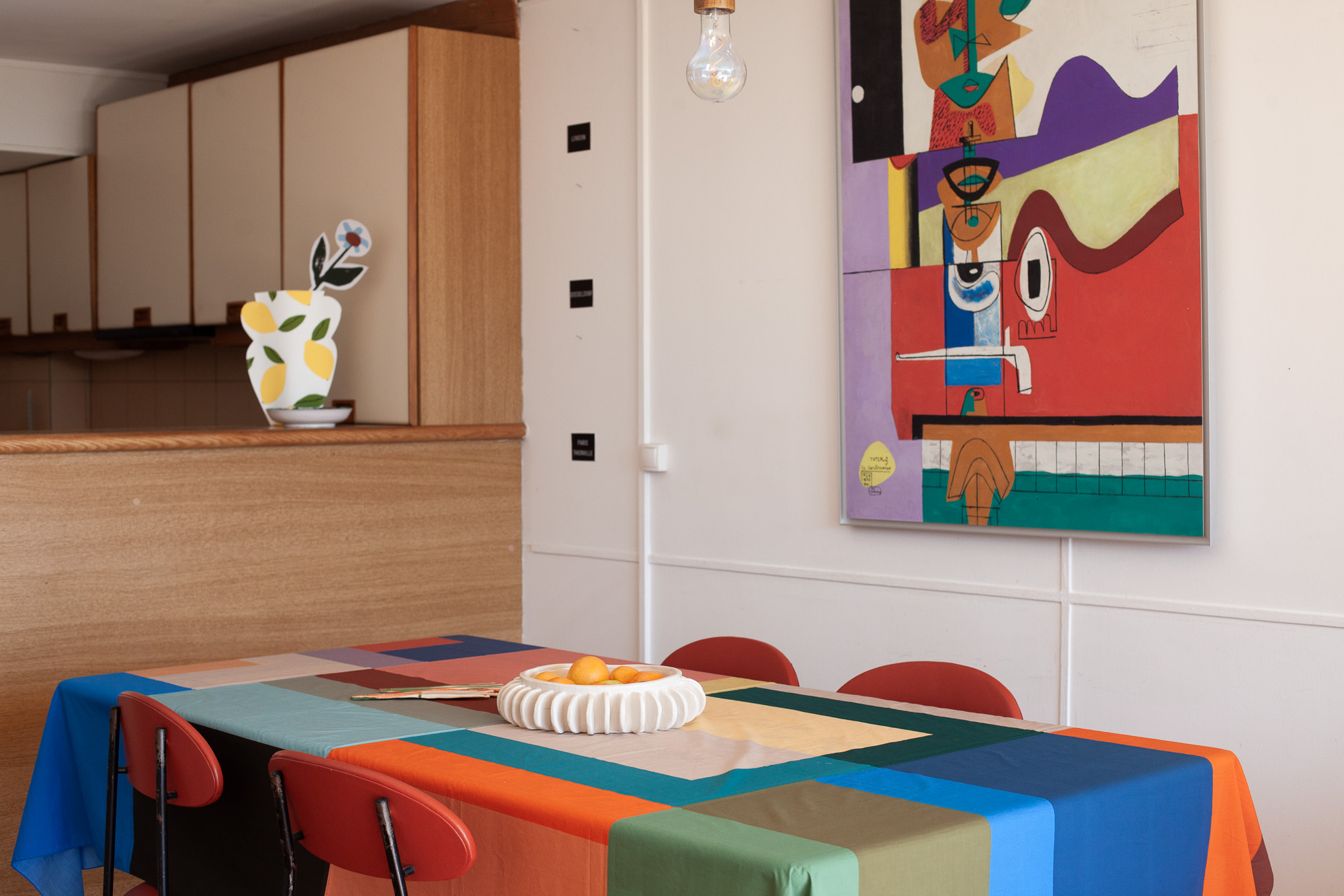 Cit&amp;eacute; Radieuse apartment le corbusier