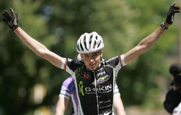 Bjorn Brems (G-Skin Deforche Team) takes the stage win.