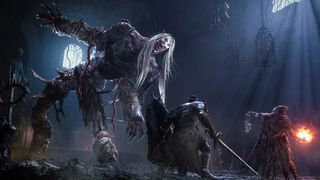 Lords of the Fallen AI; a creature in a fantasy world