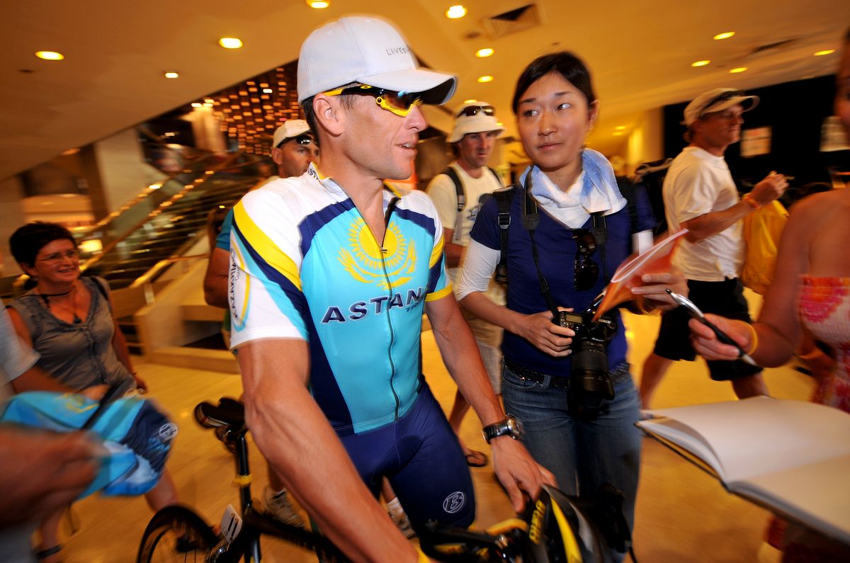 Lance Armstrong was always a fan favourite