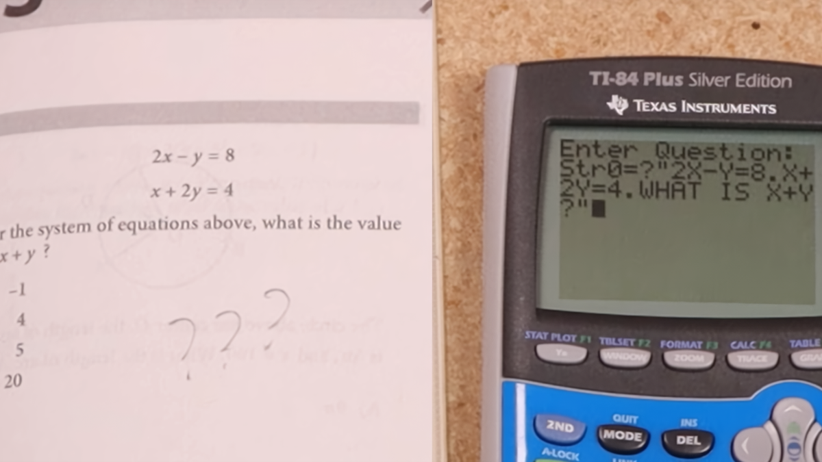 photo of Modder hacks ChatGPT, other apps onto TI-84 calculator, creates 'The Ultimate Cheating Device' image