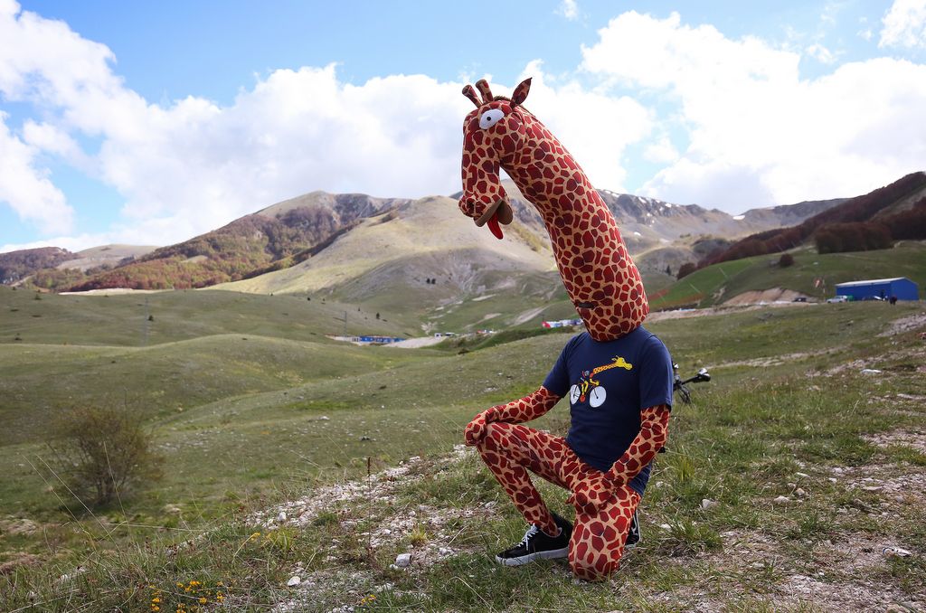 Not your average cycling fan